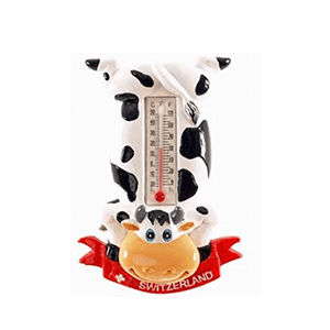 Магніт-термометр з полірезину «Корова»