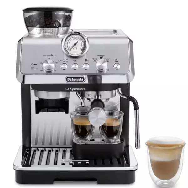 Ріжкова кавоварка Delonghi професійна EC9155.MB