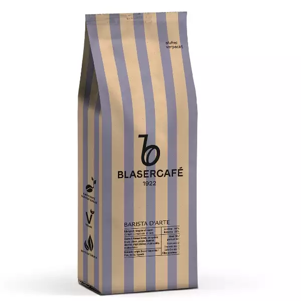 Кава в зернах Blaser Barista d’arte арабіка робуста 250 г