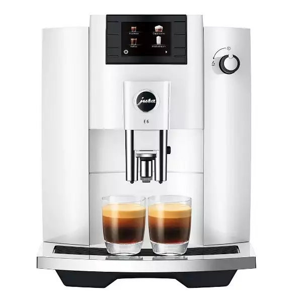 Кавоварка Jura E6 Piano White (EC)