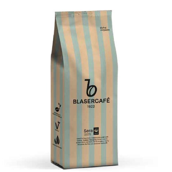 Кава в зернах Blasercafe Sera без кофеїну 250 г
