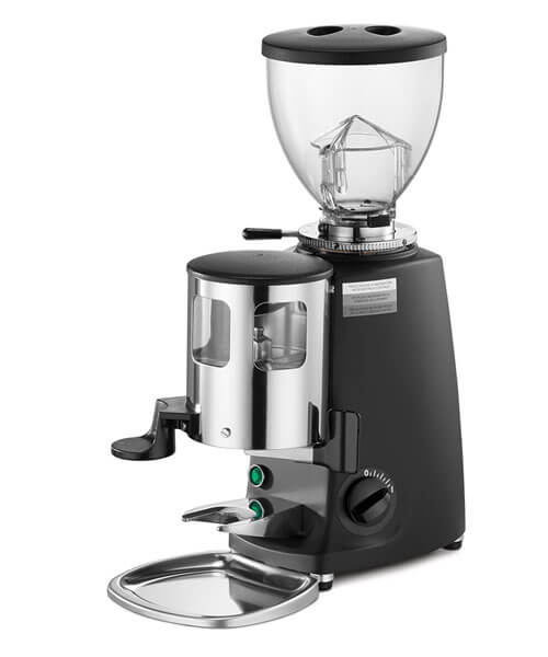Кавомолка жорнова електрична Mazzer Mini manual nero