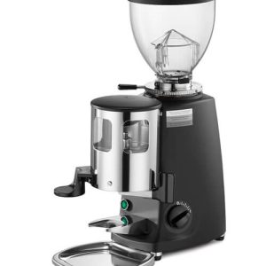 Кавомолка жорнова електрична Mazzer Mini manual nero