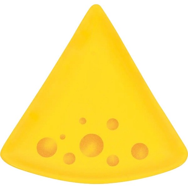 Тарелка для фондю Formaggio Nouvel 20x20x2см желтая