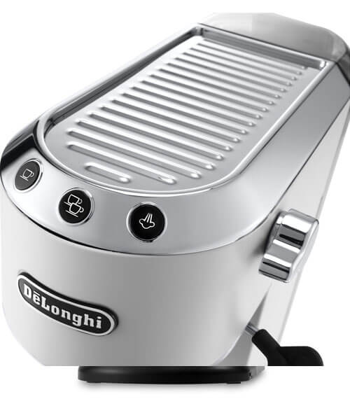 Кавоварка ріжкова DeLonghi Dedica EC 685.W - Зображення 3