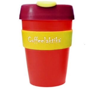 Чашка KeepCup Large Coffeelaktika Red 454мл