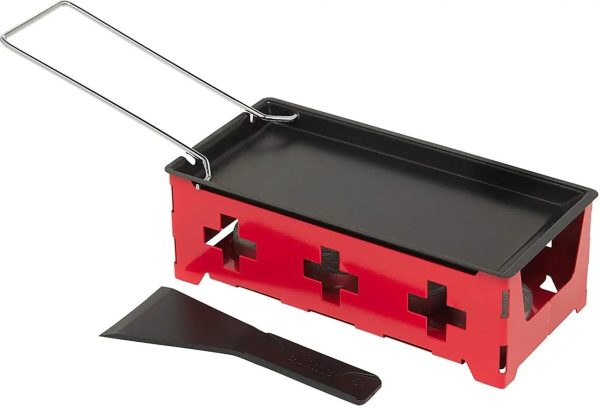 Мини раклетница на 4 свечи Heat Cheese CH-Kreuz красная — изображение 3
