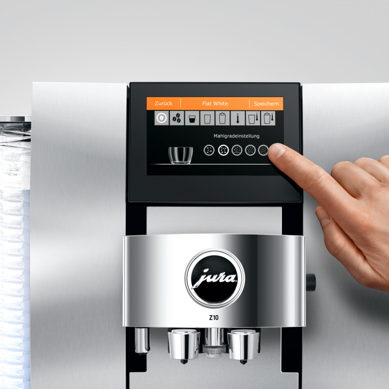 Автоматична кавоварка Jura Z10 Aluminium White (EA) - Зображення 5