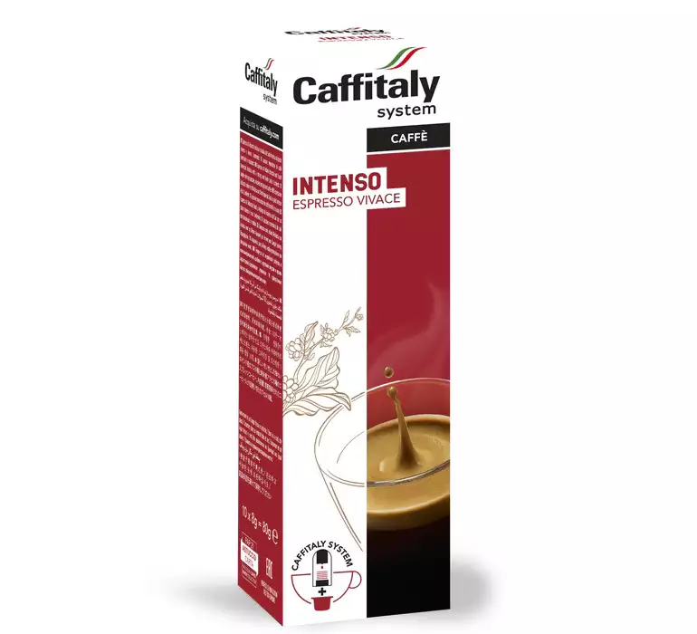 Кофе в капсулах для кофемашины Ecaffe Caffitaly Intenso