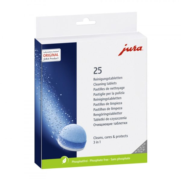 Таблетки для очищення  3-фазні JURA (блістер 25шт) - Зображення 2
