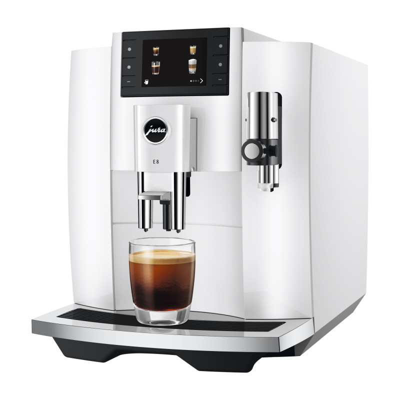 Автоматическая кофеварка Jura E8 Piano White (EC) — изображение 2