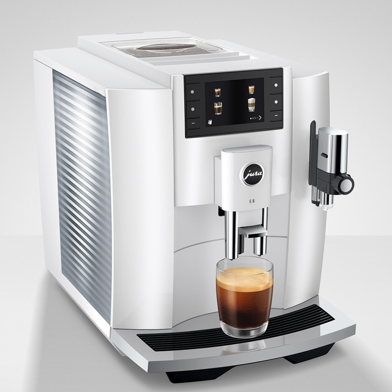 Автоматическая кофеварка Jura E8 Piano White (EC) — изображение 3