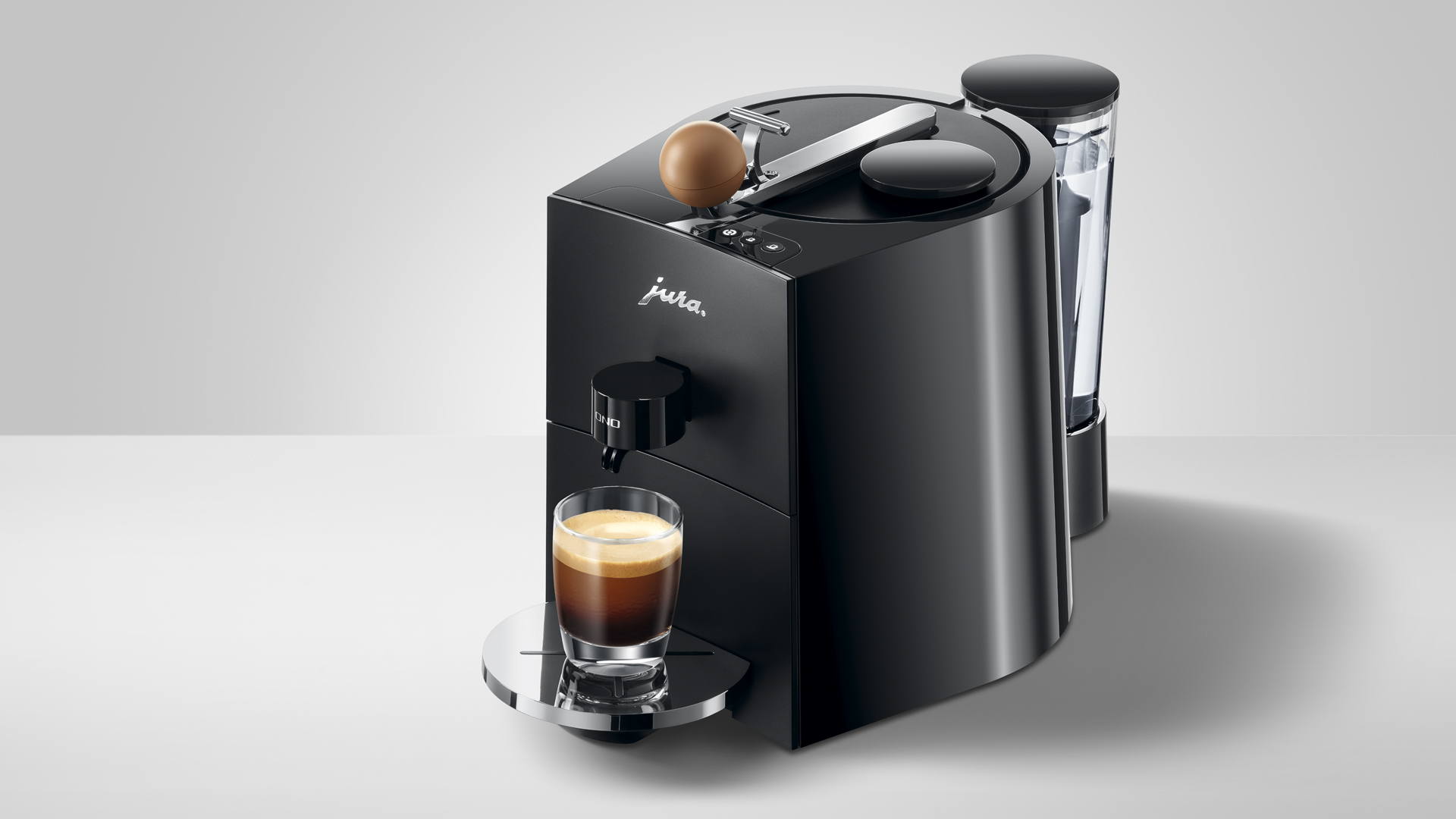 Рожковая кофеварка профессиональная Jura ONO Coffee Black EA — изображение 2