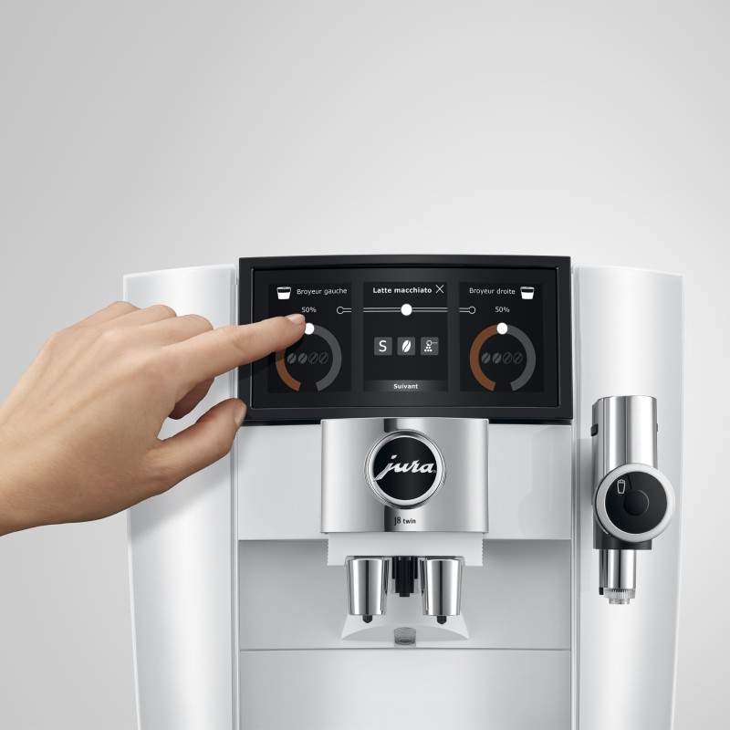 Автоматическая кофеварка Jura J8 Twin Diamond White EA — изображение 12