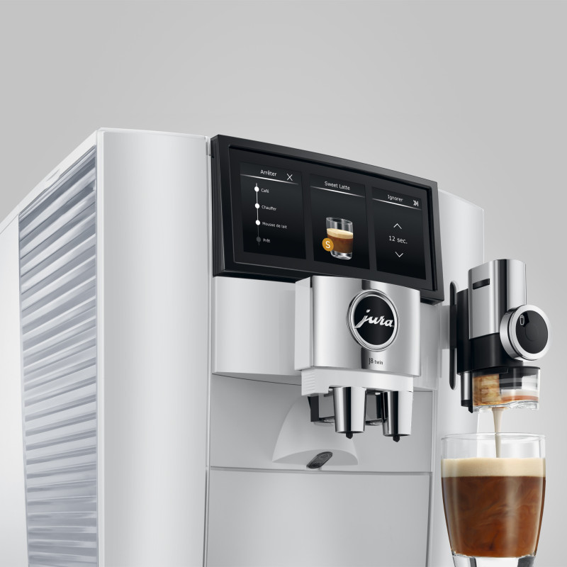 Автоматическая кофеварка Jura J8 Twin Diamond White EA — изображение 14