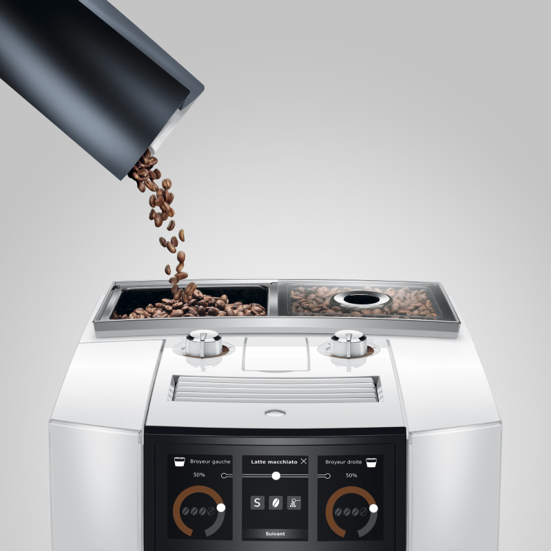 Автоматическая кофеварка Jura J8 Twin Diamond White EA — изображение 8