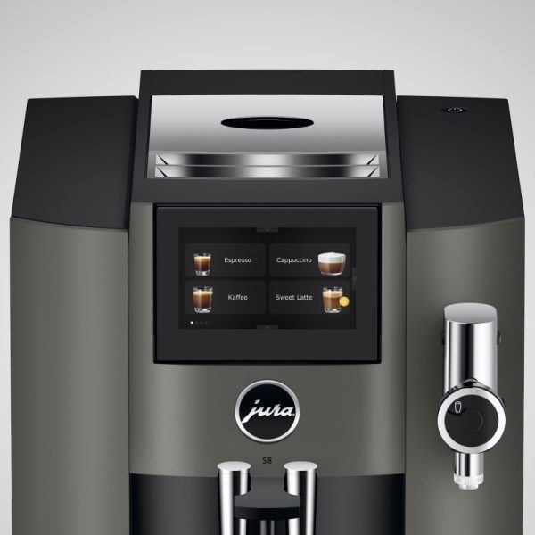 Автоматична кавоварка Jura S8 Dark Inox EB - Зображення 6