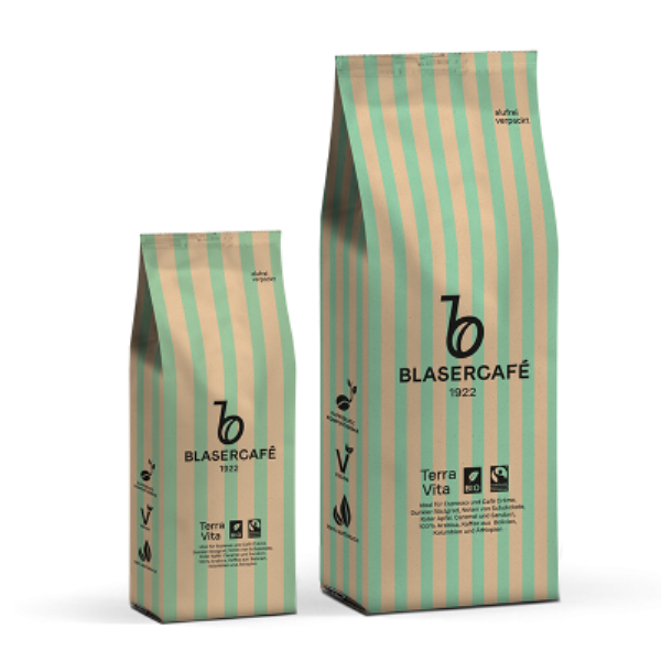Кофе в зернах Blasercafe Terra Vita Bio 250 г — изображение 2