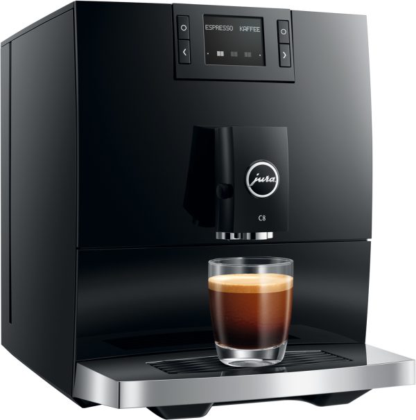 Кавоварка з капучинатором Jura C8 Piano Black (EA) - Зображення 2
