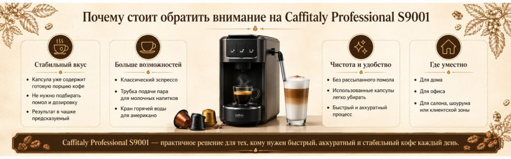 Почему стоит обратить внимание на Caffitaly