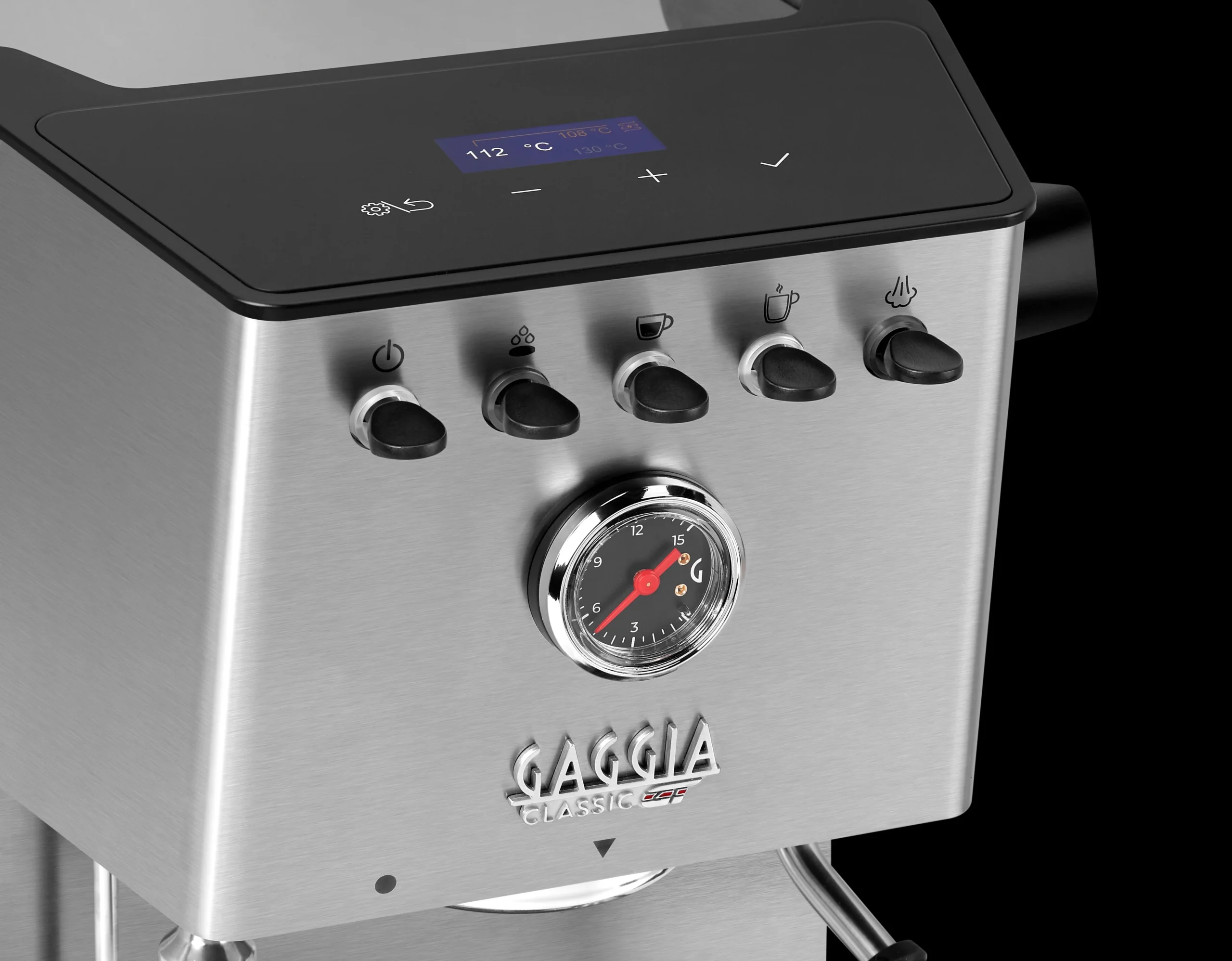 Кавоварка ріжкова професійна Gaggia Espresso Classic GT Inox - Зображення 4