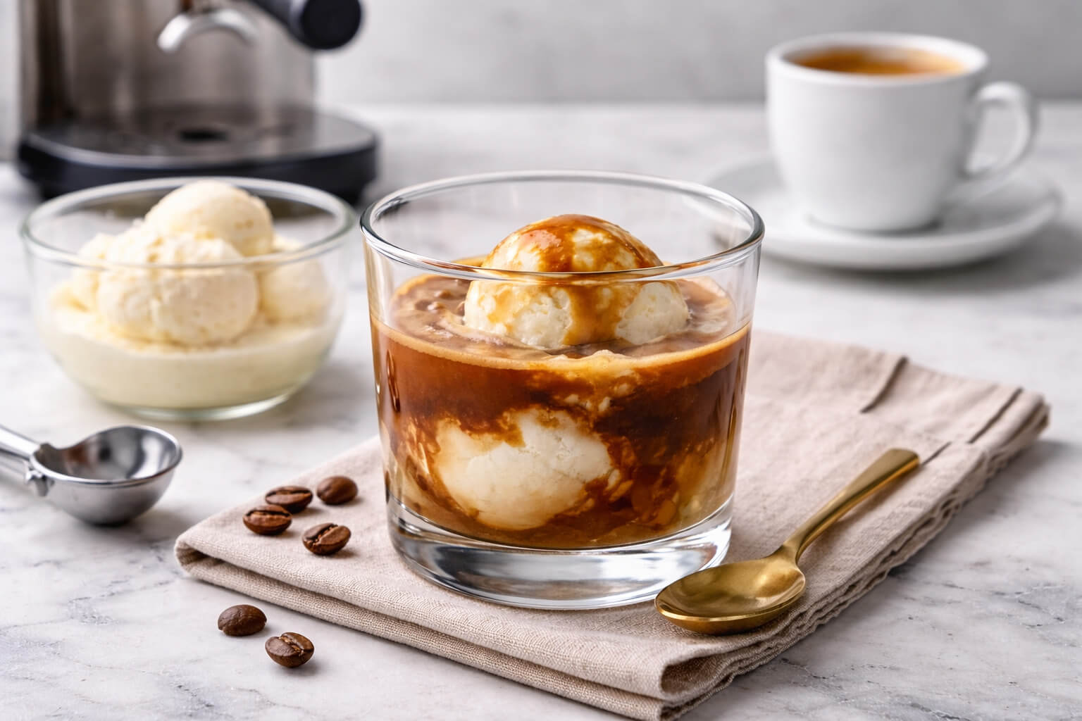 Аффогато: рецепт кофе с мороженым