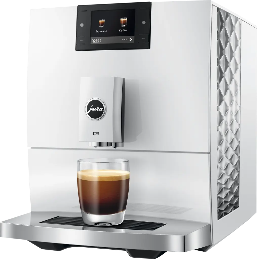 Кавоварка автоматична Jura C9 Piano White EA