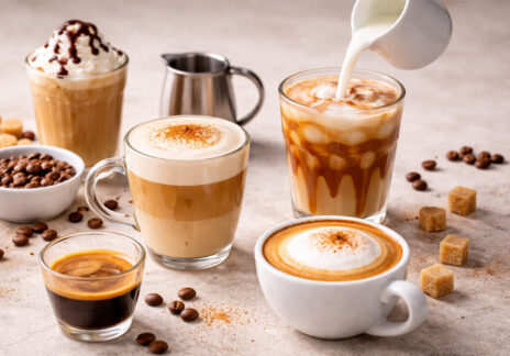 Калорийность кофе – сколько калорий в кофе с молоком