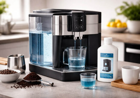 Как почистить кофеварку от накипи. Декальцинация