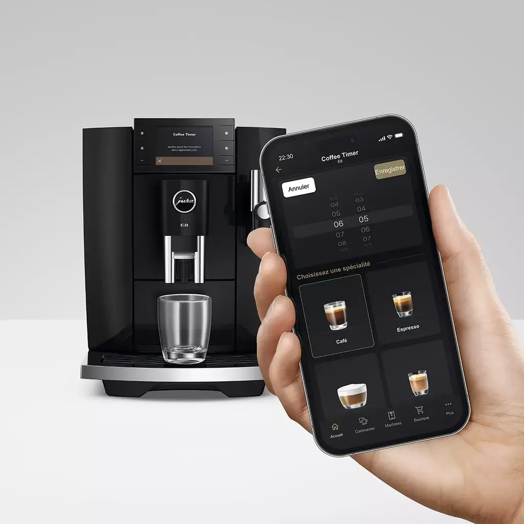 Автоматическая кофеварка Jura E8 Piano Black ED — изображение 4