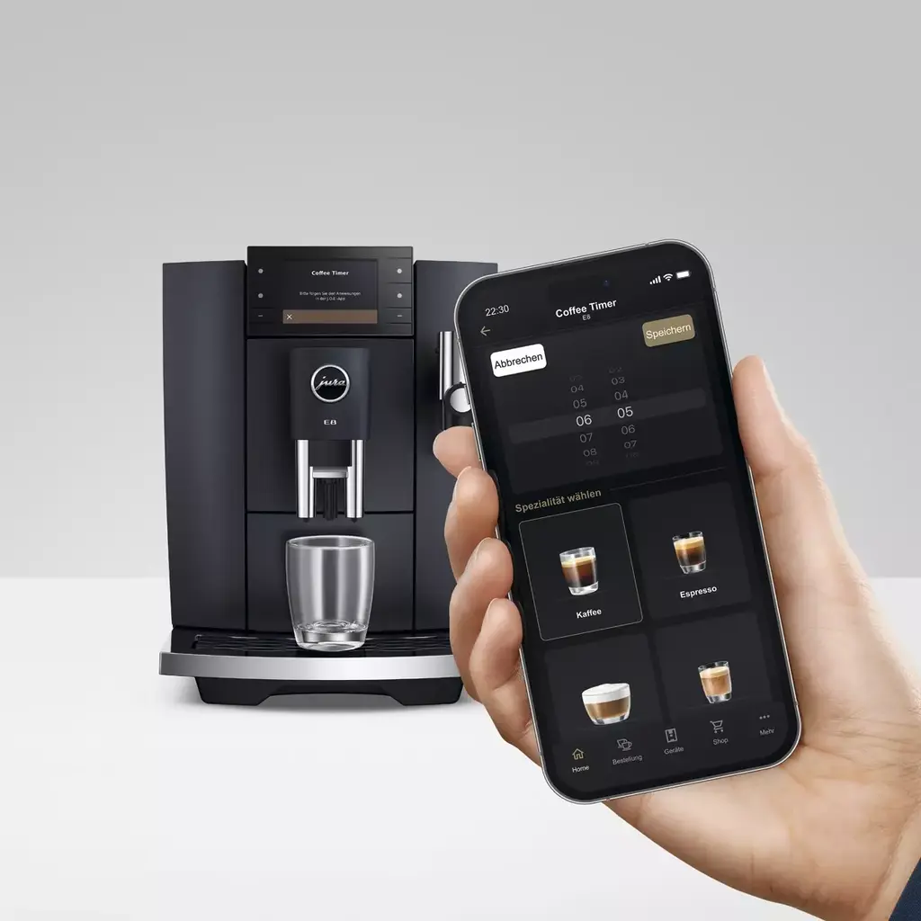 Автоматическая кофемашина Jura E8 Cosmic Black ED — изображение 4