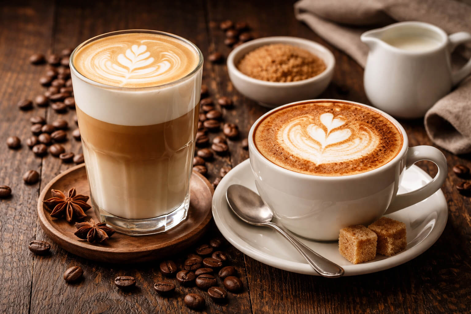 Латте и капучино: в чем разница