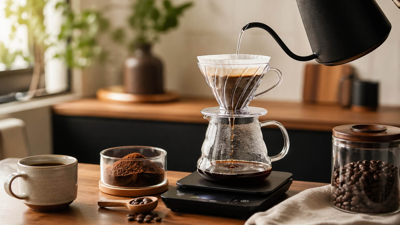 Найкращі пропорції кави і води