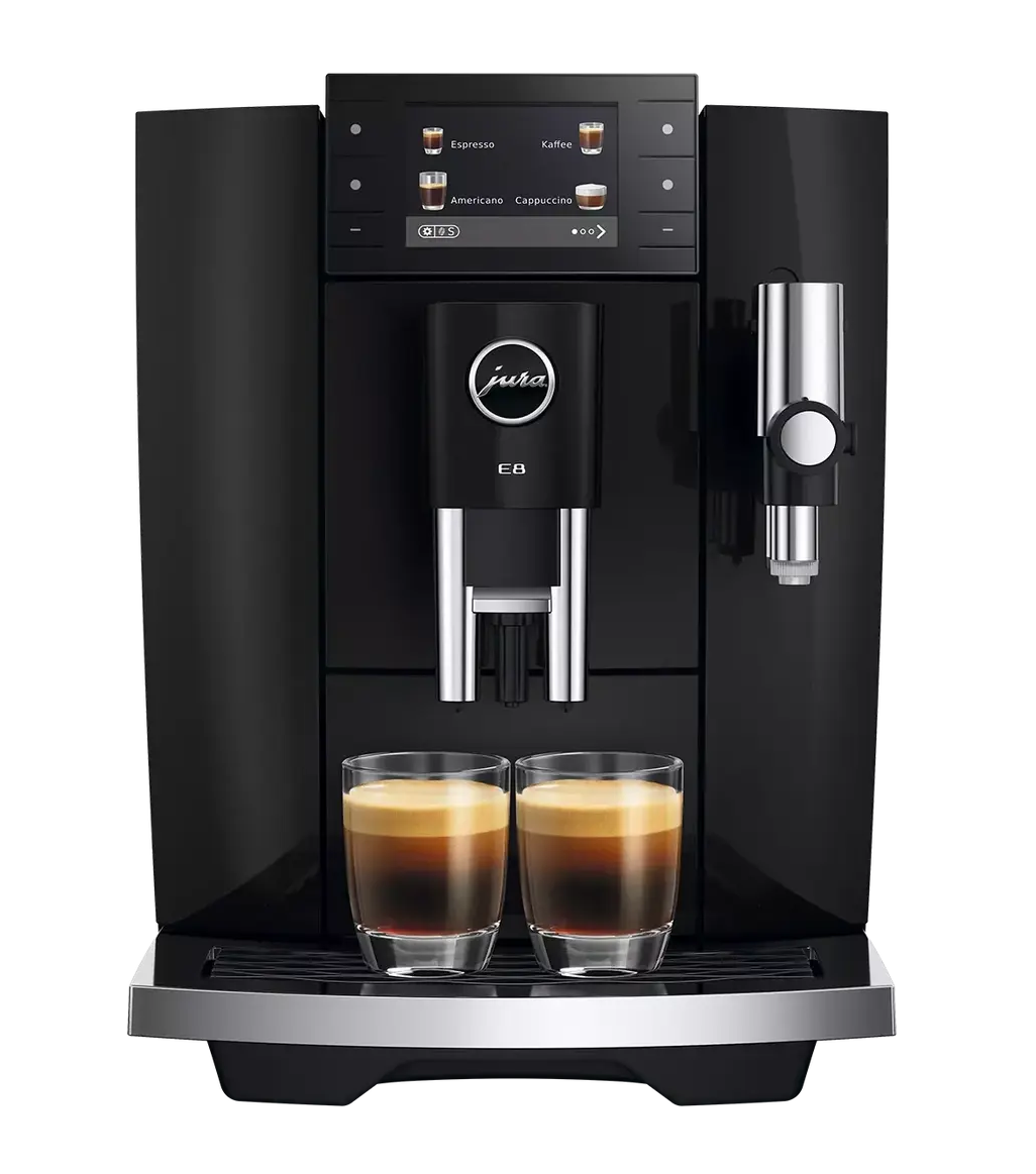 Автоматическая кофеварка Jura E8 Piano Black ED