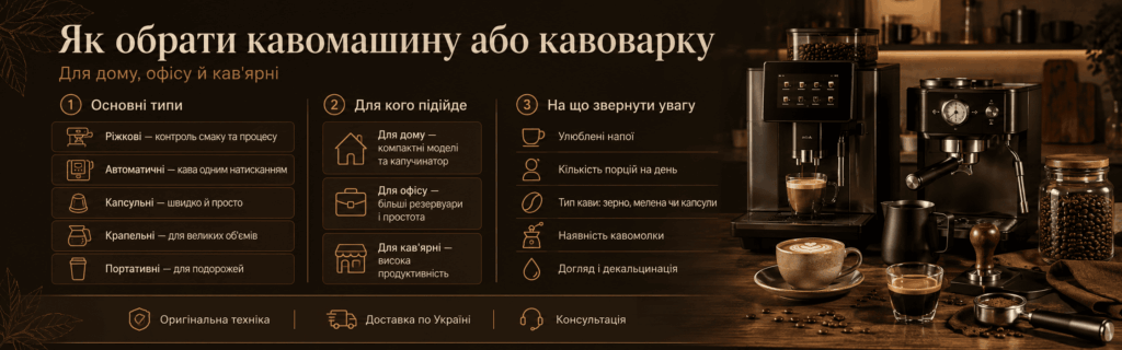 кавомашина купити