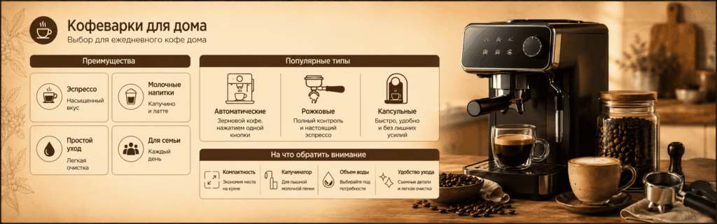 купить кофеварку для дома