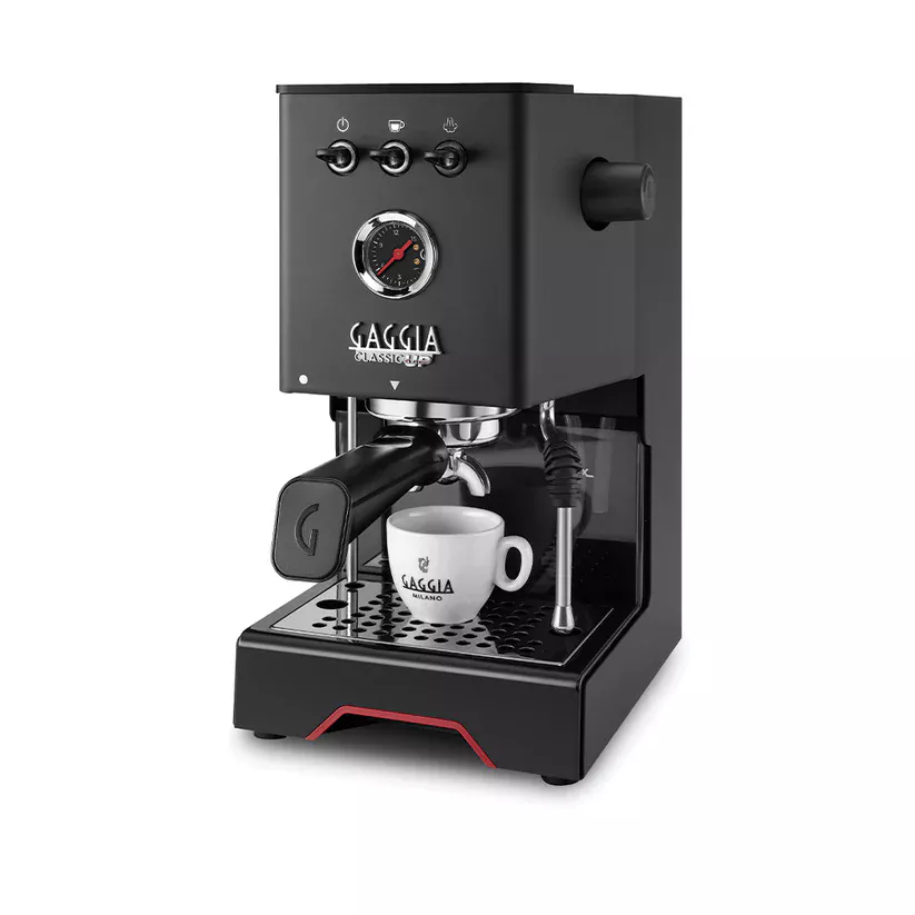 Кавоварка ріжкова професійна Gaggia Classic UP Black - Зображення 3