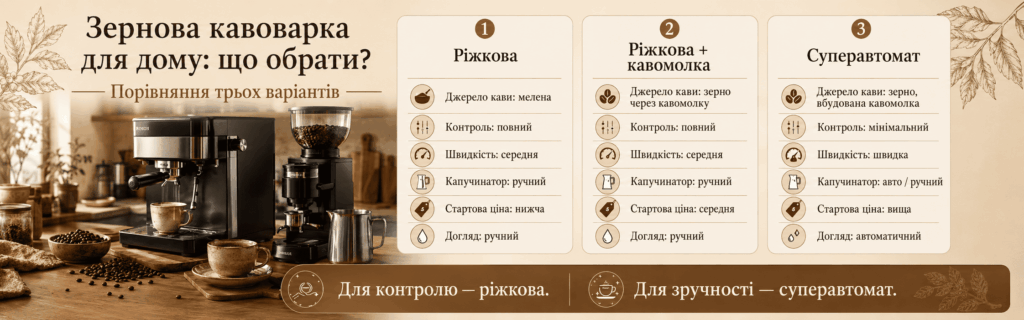 Яка кавоварка для дому краща