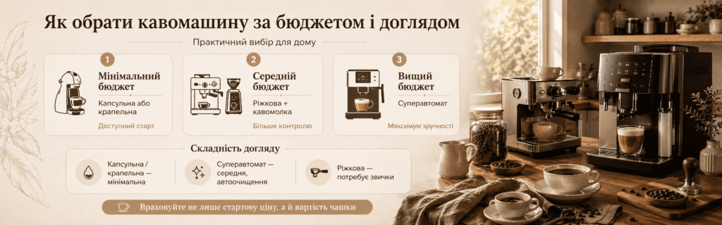 найкраща кавомашина для дому