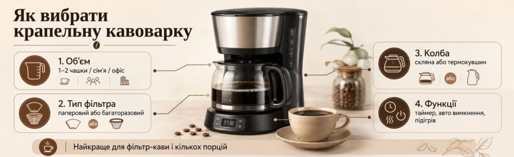 кавоварка крапельна