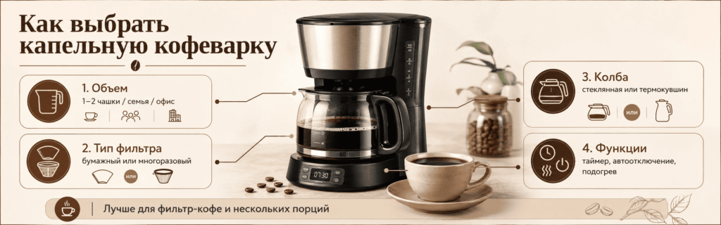 капельная кофеварка