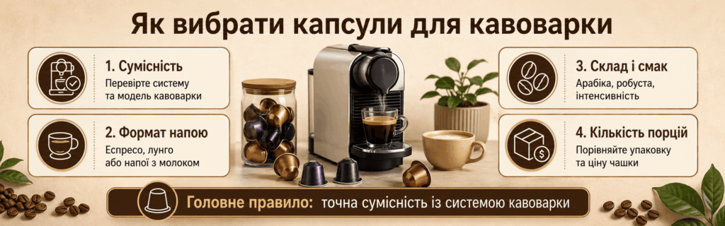 капсули для кавомашини
