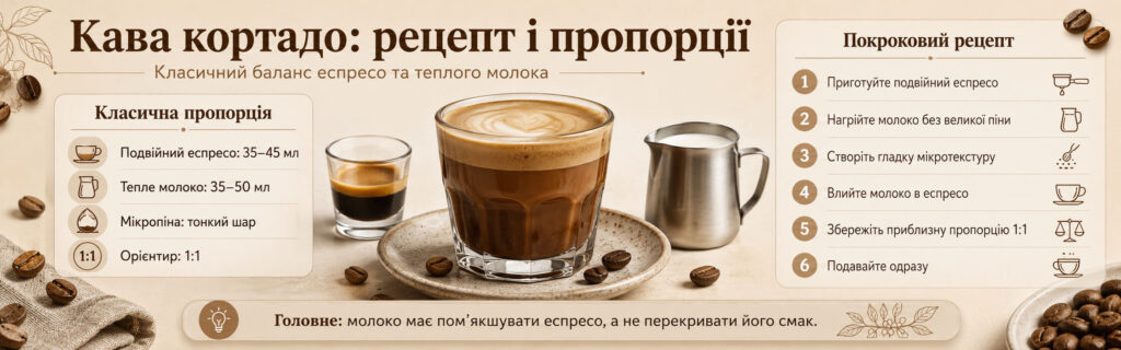 Класичні пропорції кортадо