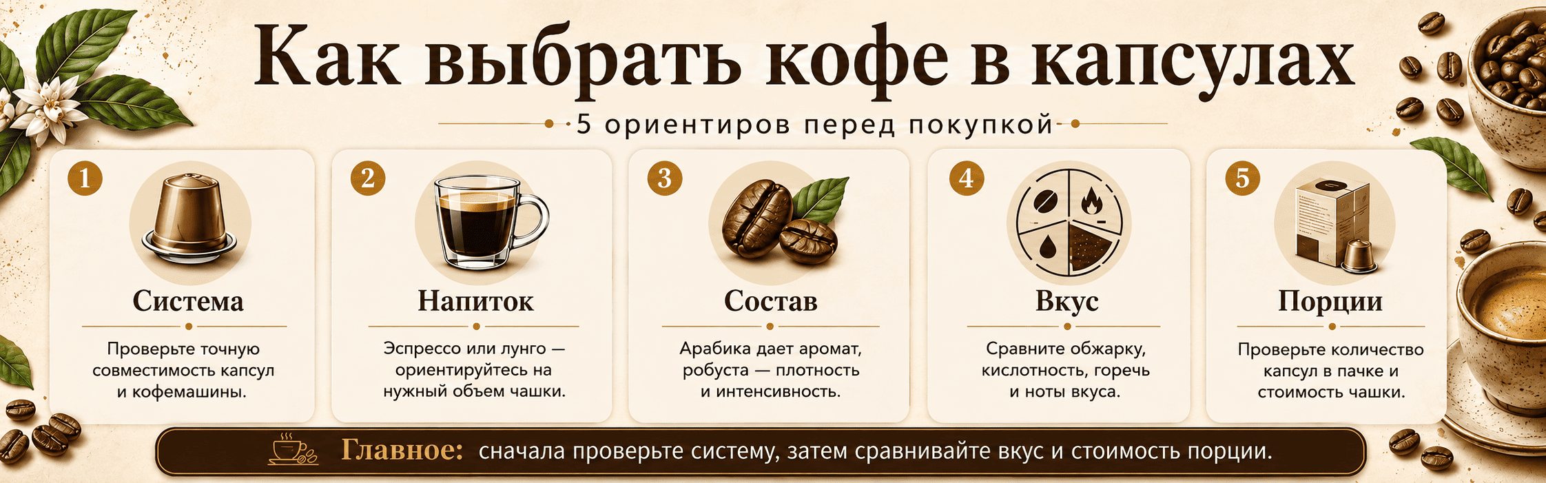 купить капсулы для кофемашины
